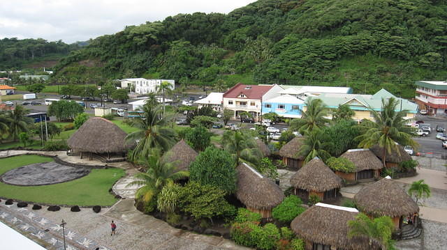 Raiatea from our balcony