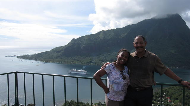 It was quite a hike up the mountain.