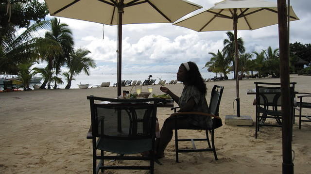 Lunch at Intercontinental Moorea