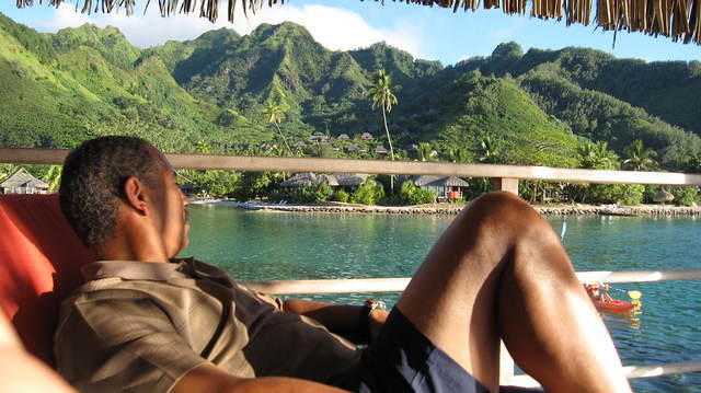 The view was spectacular