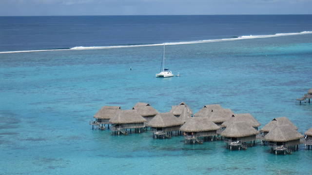 The Sofitel overwater bungelows